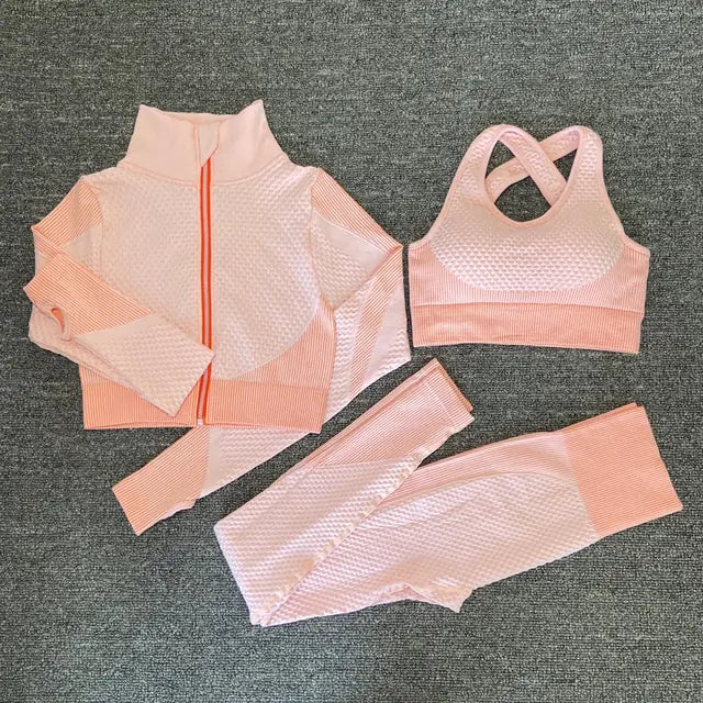 Women’s Yoga 3 Piece Activewear Set