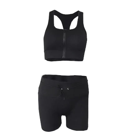 Women's Seamless Yoga Crop Top & Leggings Set