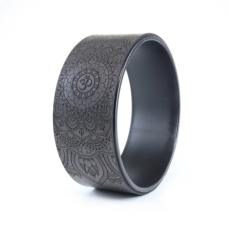 Rubber Yoga Wheel Pu Wheel Thickened And Compressive