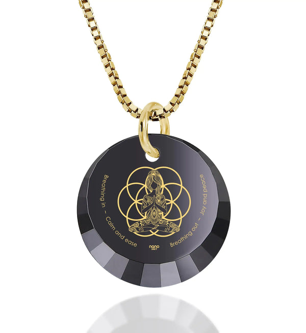 Mindfulness Charm Necklace for Women