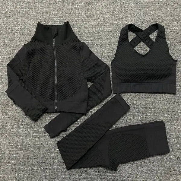 Women’s Yoga 3 Piece Activewear Set