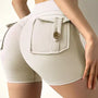Women's Yoga Shorts with Pockets