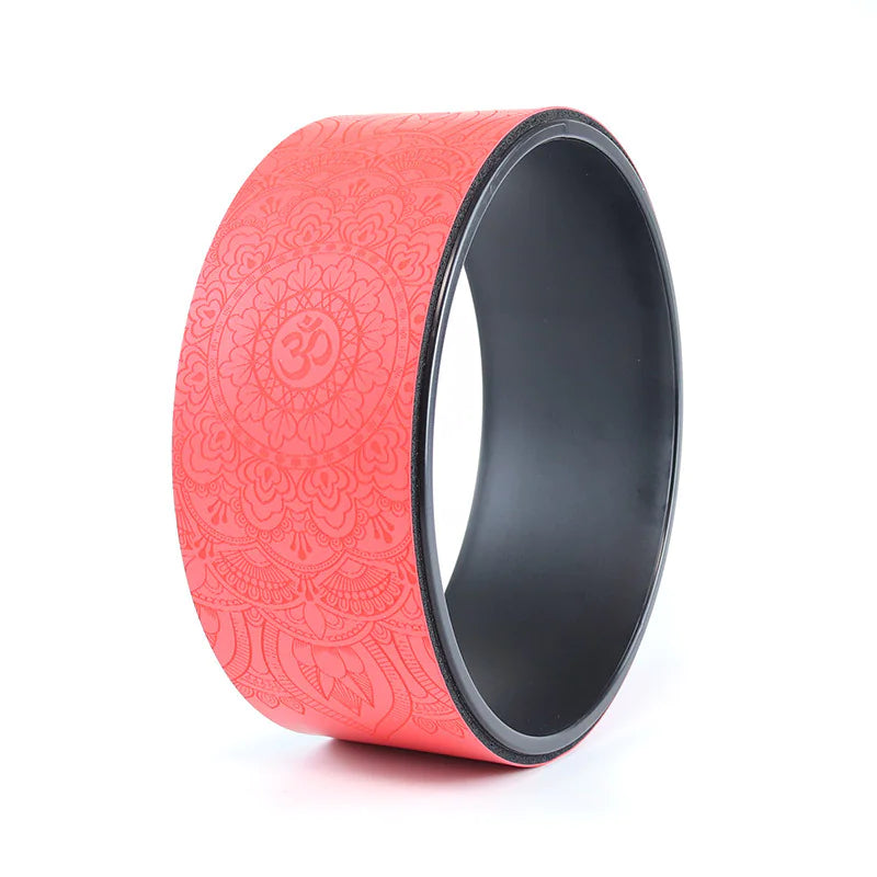 Rubber Yoga Wheel Pu Wheel Thickened And Compressive