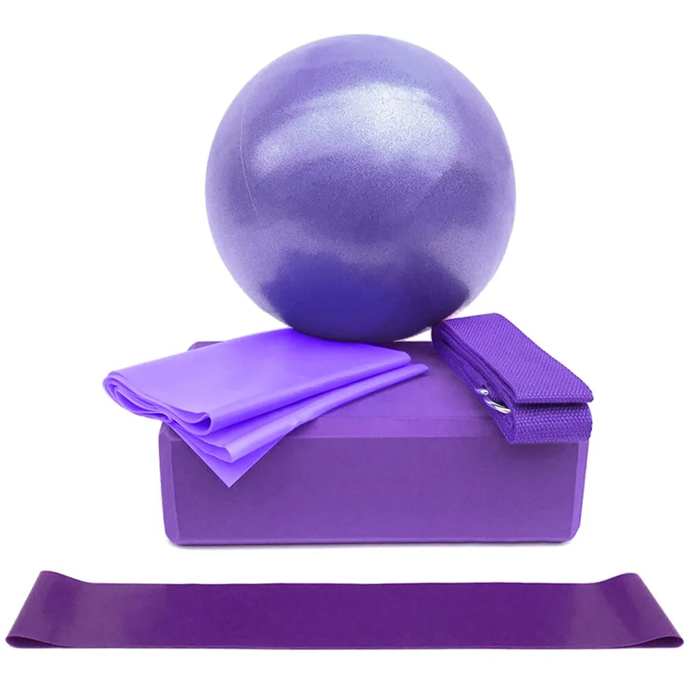 Premium Yoga Starter Kit & Accessories Set