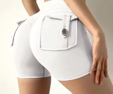 Women's Yoga Shorts with Pockets