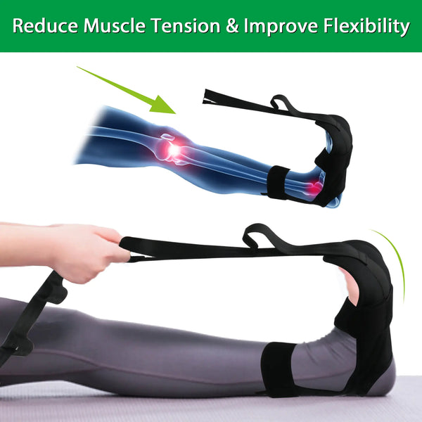 Yoga Stretch Strap for Flexibility & Mobility