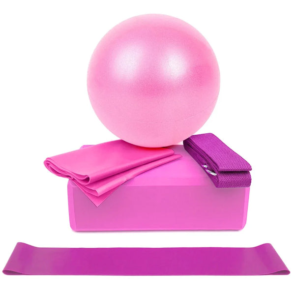 Premium Yoga Starter Kit & Accessories Set