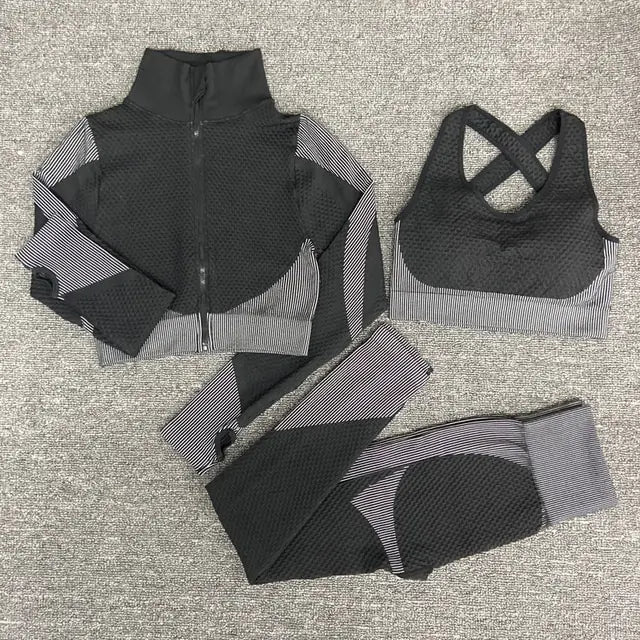 Women’s Yoga 3 Piece Activewear Set