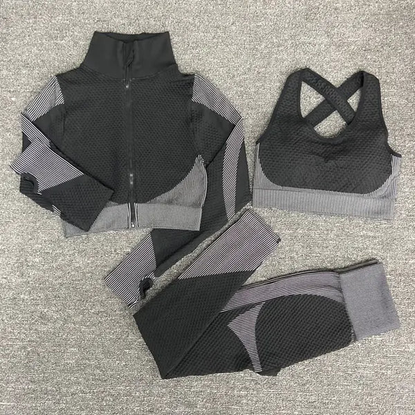 Women’s Yoga 3 Piece Activewear Set