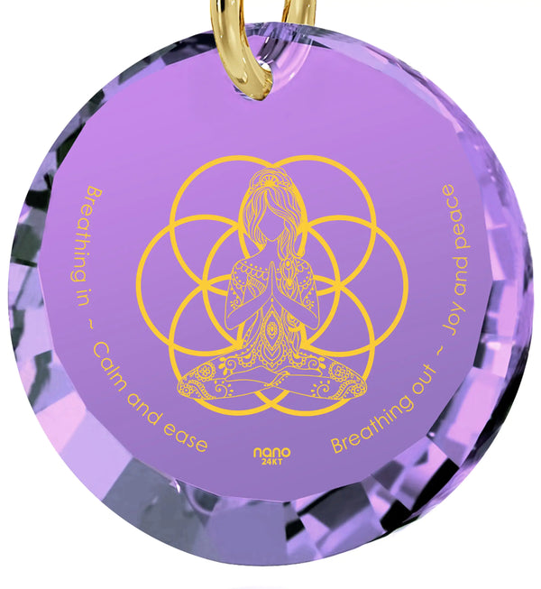 Mindfulness Charm Necklace for Women