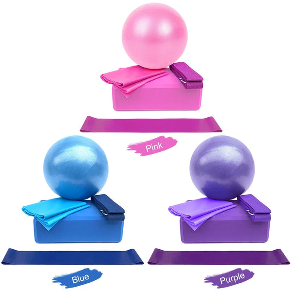 Premium Yoga Starter Kit & Accessories Set