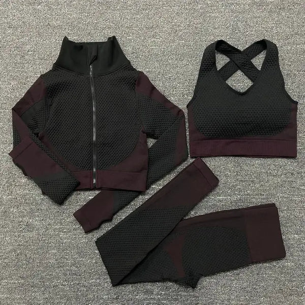 Women’s Yoga 3 Piece Activewear Set