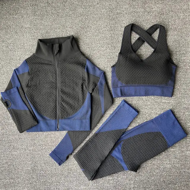 Women’s Yoga 3 Piece Activewear Set