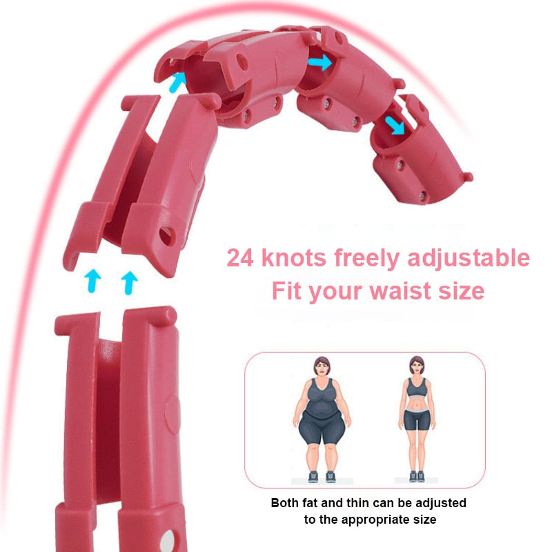 Adult Adjustable Exercise Hula Hoop