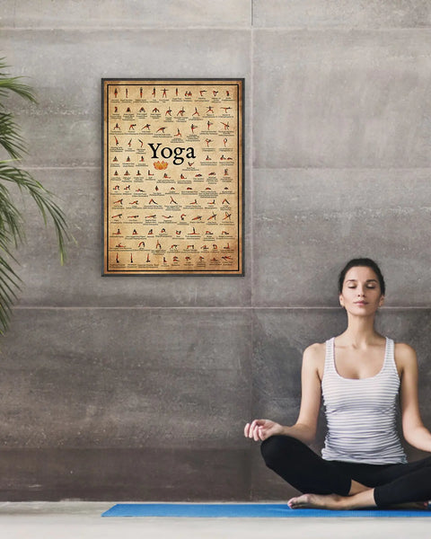 Yoga Poses Poster