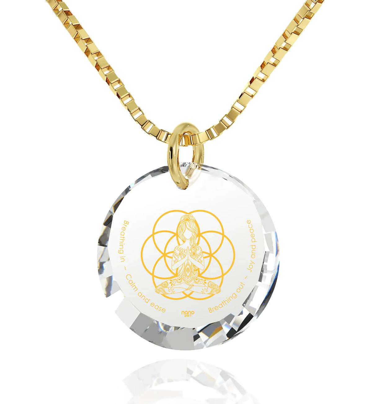 Mindfulness Charm Necklace for Women