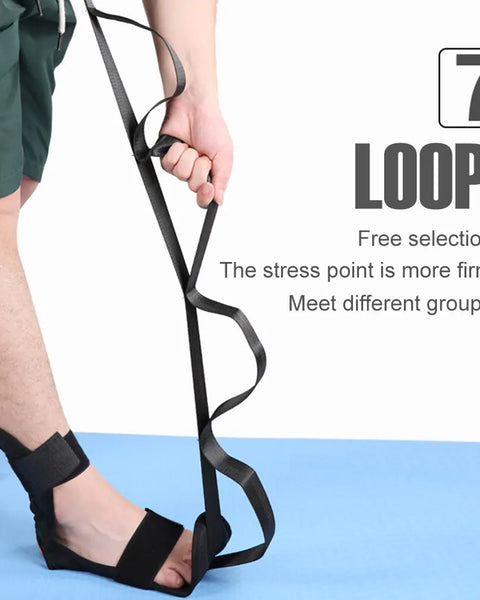 Adjustable Yoga Strap for Deep Stretching