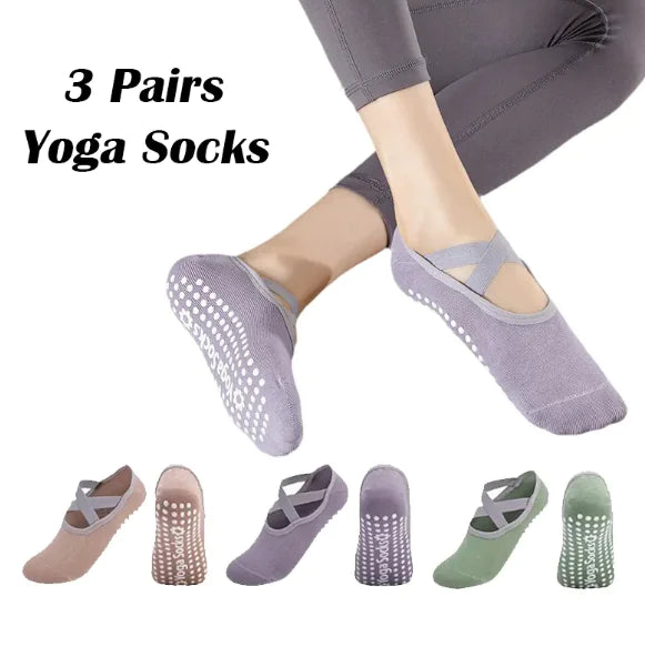 Premium Grip Socks for Yoga & Pilates