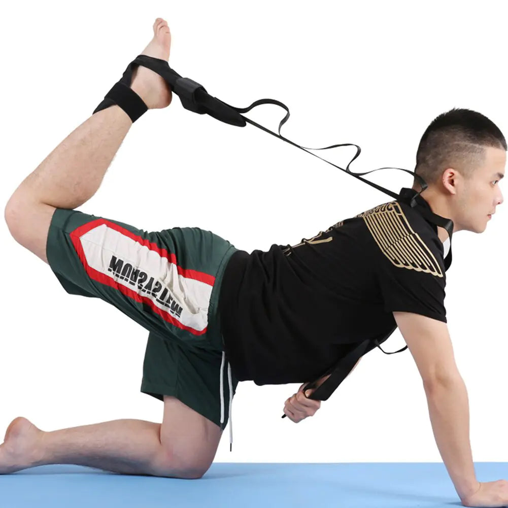Adjustable Yoga Strap for Deep Stretching