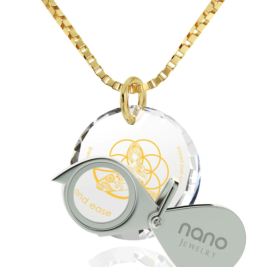Mindfulness Charm Necklace for Women