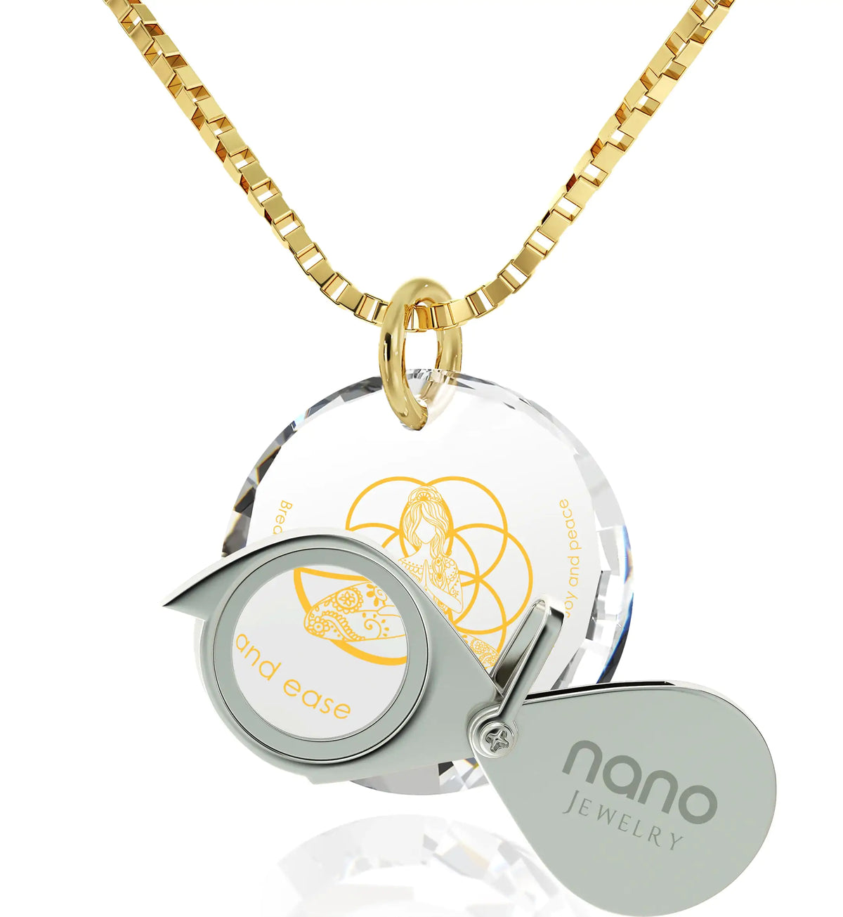 Mindfulness Charm Necklace for Women