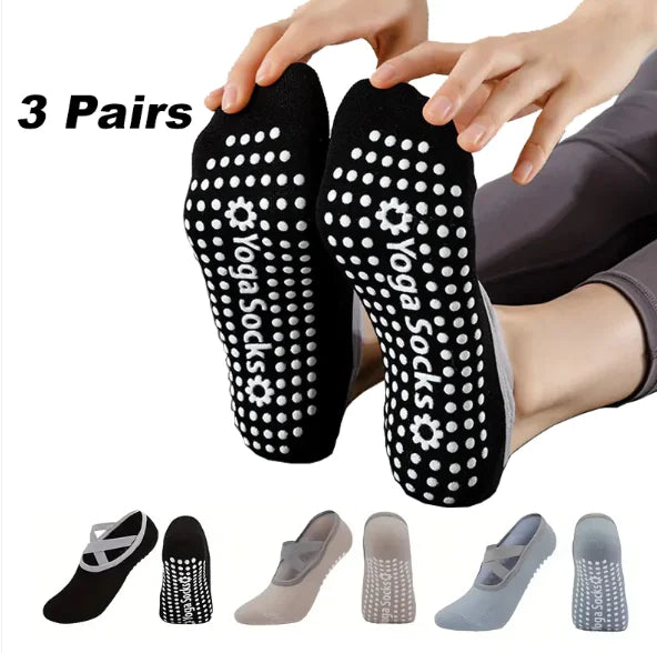 Premium Grip Socks for Yoga & Pilates