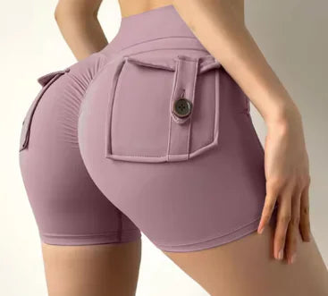 Women's Yoga Shorts with Pockets