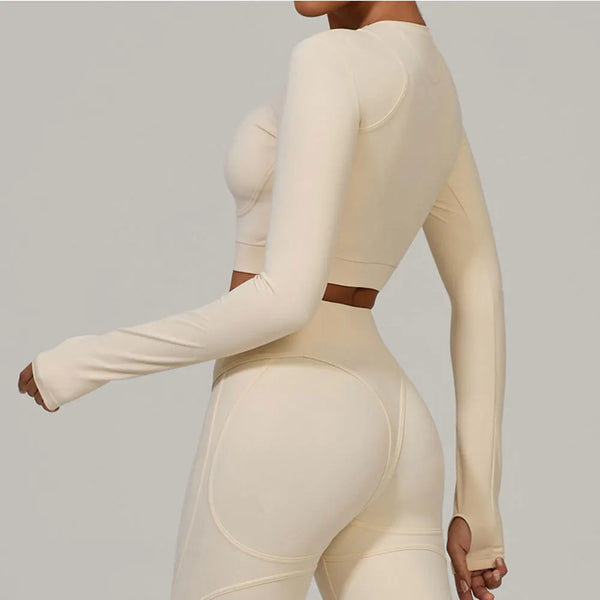 Breathable Yoga Crop Top for Women
