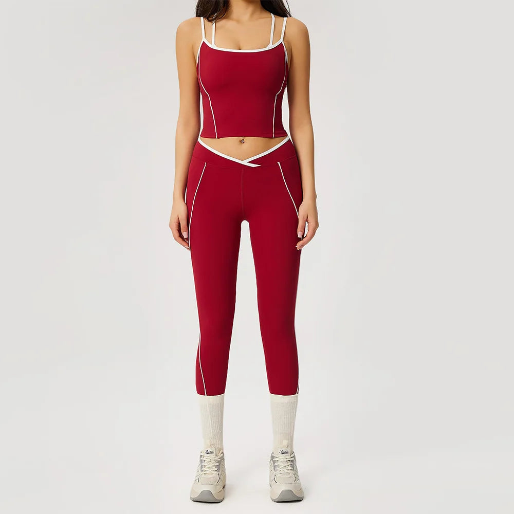 Yoga Set 2 Pieces Women's Tracksuit