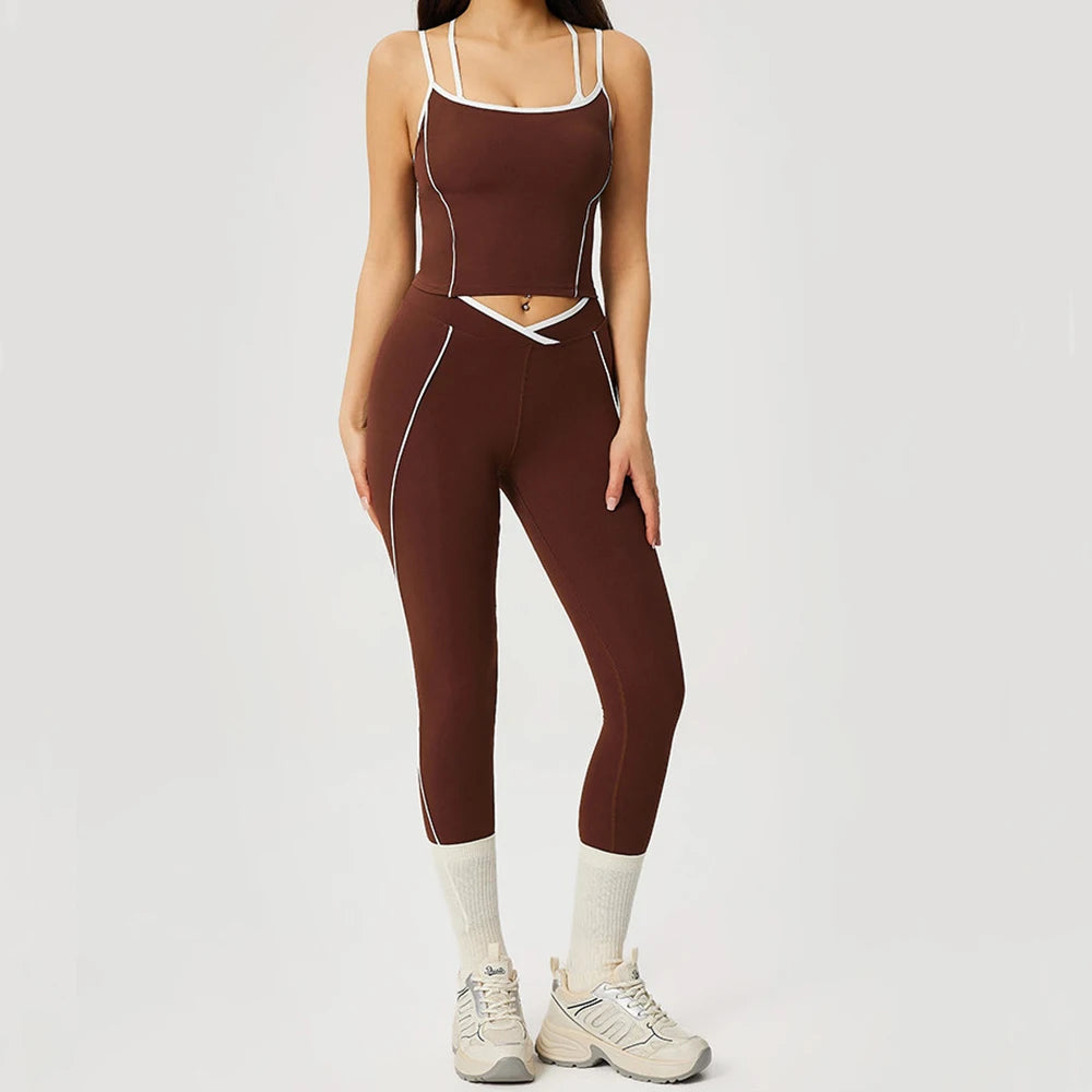 Yoga Set 2 Pieces Women's Tracksuit