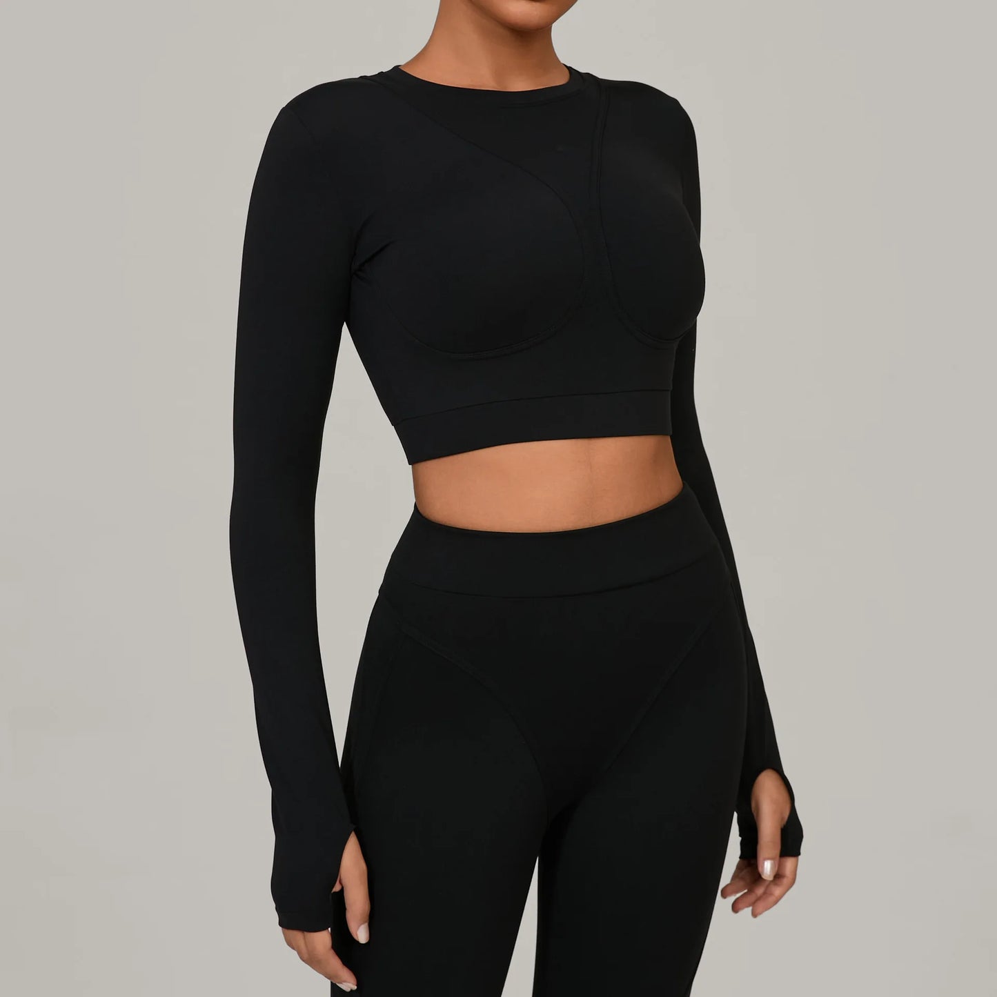 Yoga Shirts Women Crop Top
