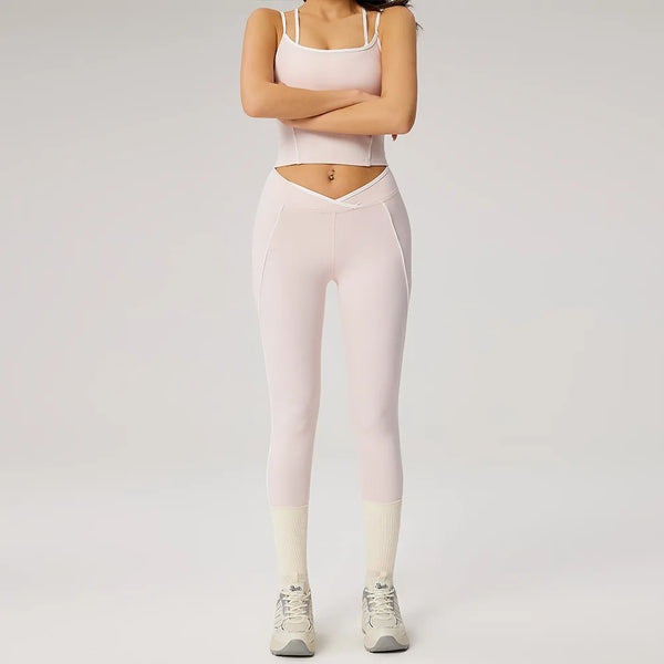 Women's Yoga Activewear Two-Piece Set