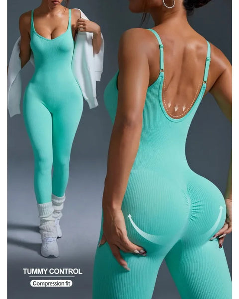 Women's Fitness Jumpsuit for Yoga & Training