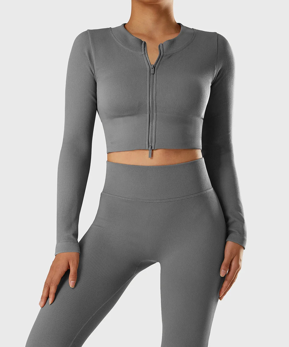 Yoga Shirt Woman Autumn