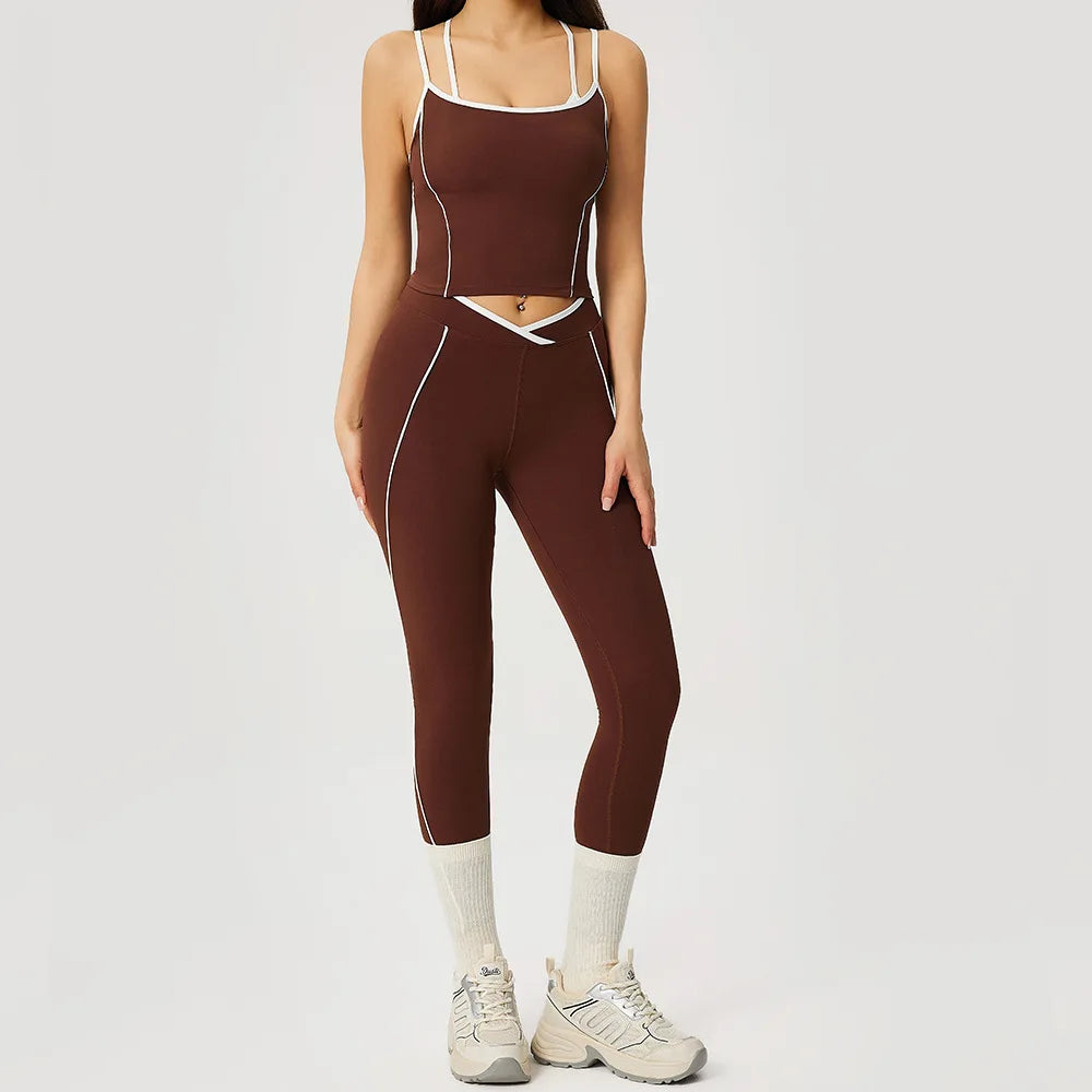 Yoga Set 2 Pieces Women's Tracksuit