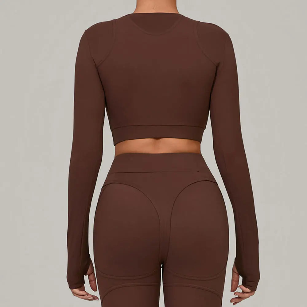 Yoga Shirts Women Crop Top