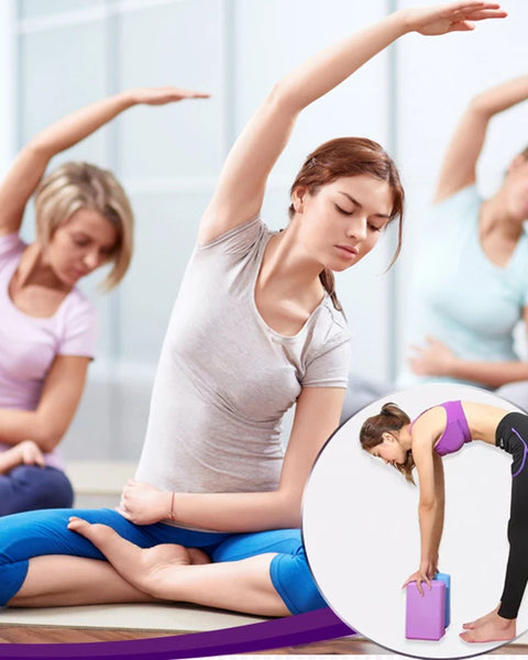 Yoga Essentials Block & Stretch Strap Kit