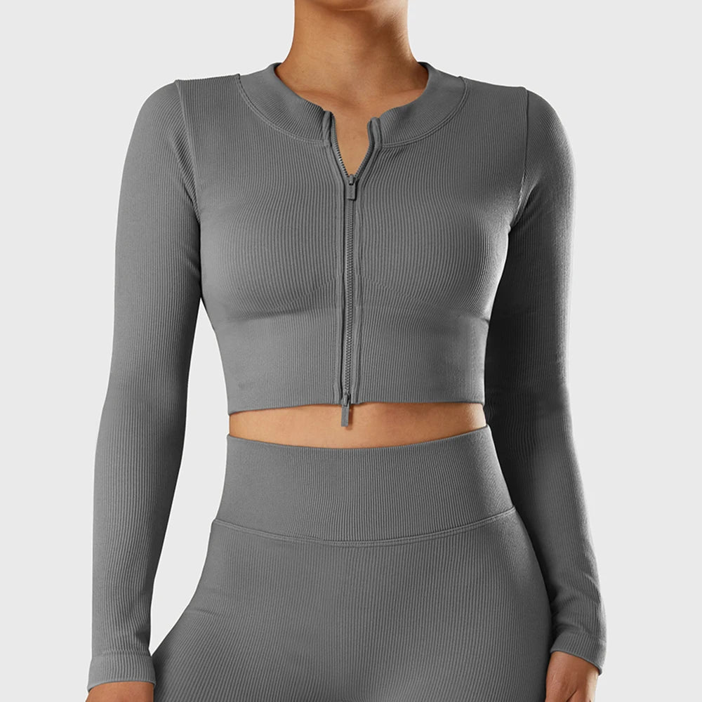Yoga Shirt Woman Autumn