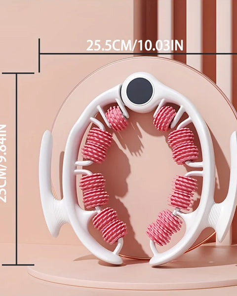 Mindful 14-Wheel Yoga Back Roller
