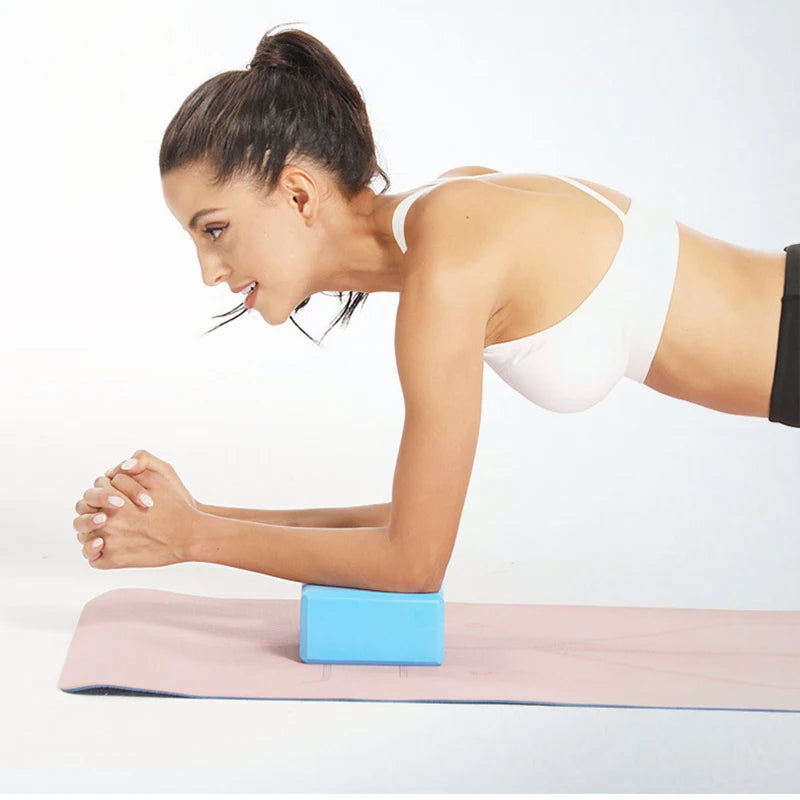 2pcs EVA Yoga Blocks 1pcs Cotton Yoga Strap
