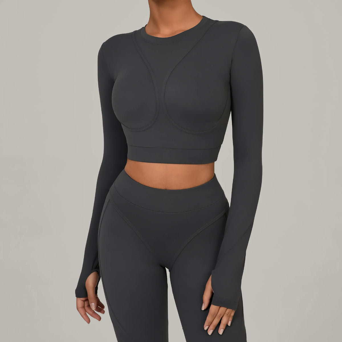 Breathable Yoga Crop Top for Women