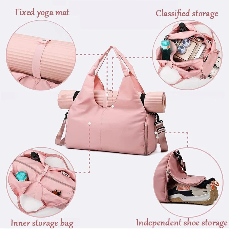 Yoga Mat Bag Gym Fitness Handbags