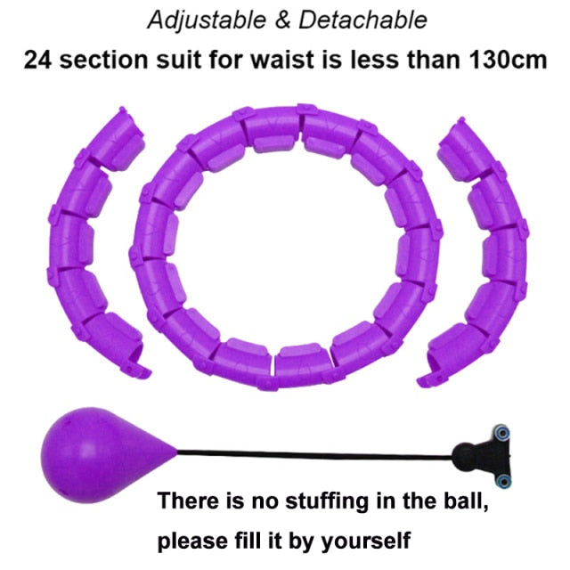 Adult Adjustable Exercise Hula Hoop