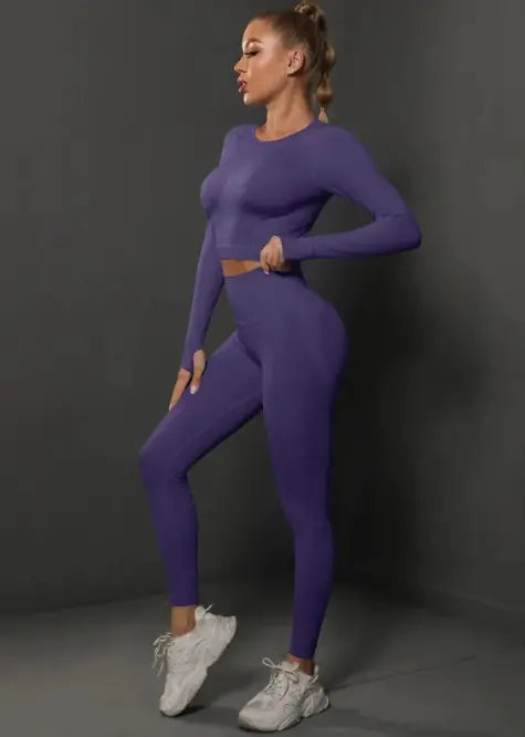 Seamless Slim Fit Yoga Set