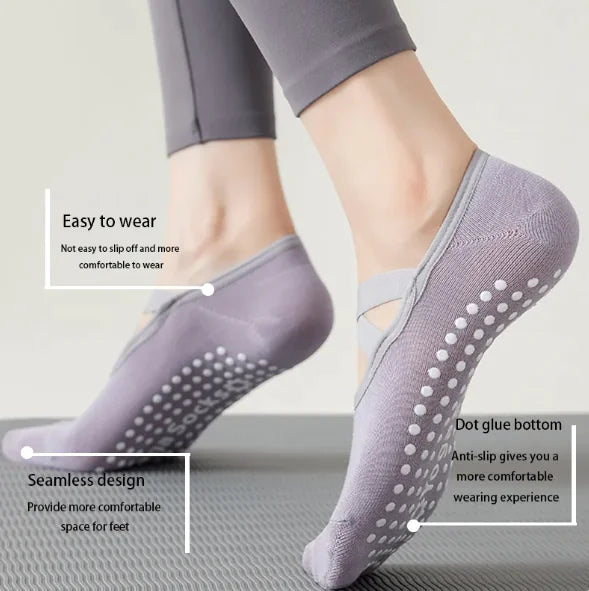 Premium Grip Socks for Yoga & Pilates