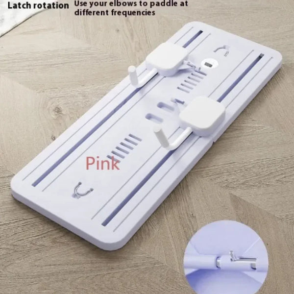 2-in-1 Ab Wheel & Fitness Board Trainer