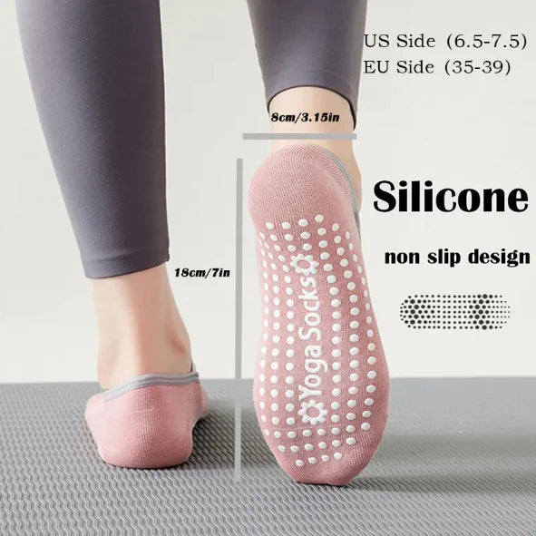 Premium Grip Socks for Yoga & Pilates