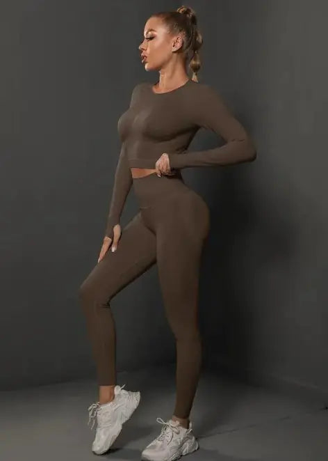 Seamless Slim Fit Yoga Set