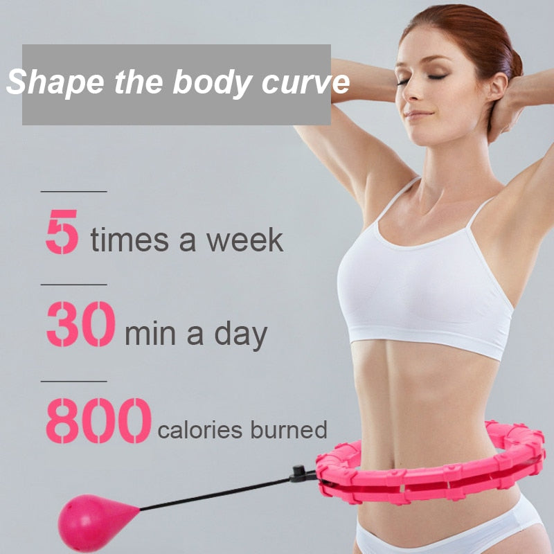 Adult Adjustable Exercise Hula Hoop