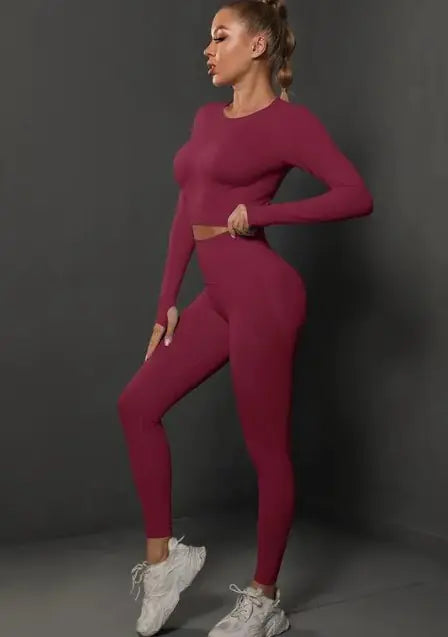 Seamless Slim Fit Yoga Set